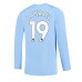 Manchester City Julian Alvarez #19 Replika Hemma matchkläder 2023-24 Långa ärmar